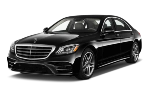 Mercedes S Class 4 passengers 2 large luggage